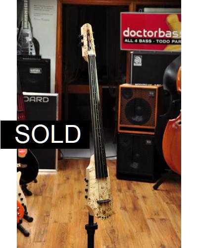 NS Design CR5 Low F Cello Poplar Burl Top Satin Natural